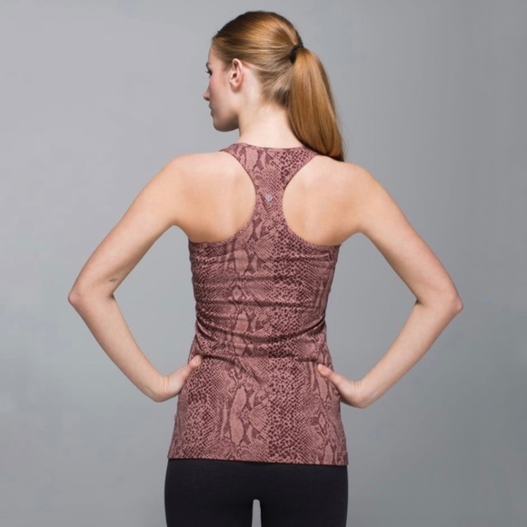 Lululemon Cool Racerback - Desert Snake Bark Berry Multi - Picture 2 of 7